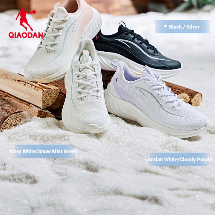 Qiaodan Rain Joy‌ รองเท้าวิ่งสําหรับผู้หญิงหนารองเท้าผ้าใบกีฬาหนังกลางแจ้ง QXG022254233บี — รองเท้ากีฬา แบรนด์ Qiaodan ของแท้ 100% เช็คราคาจาก Shopee Lazada thumbnail 4
