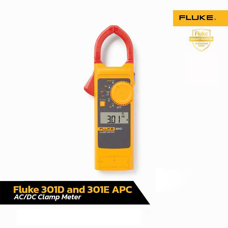 Fluke 301D APC AC/DC Clamp meter แคล้มป์มิเตอร์ | Shopee Thailand
