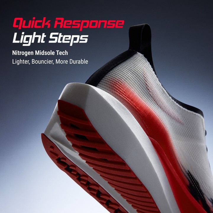 ANTA Men's Speed Running Shoes รองเท้าวิ่งคุณภาพดี กันกระแทกดี เหมาะสำหรับการออกกำลังกาย — รองเท้ากีฬา แบรนด์ Anta ของแท้ 100% เช็คราคาจาก Shopee Lazada thumbnail 3