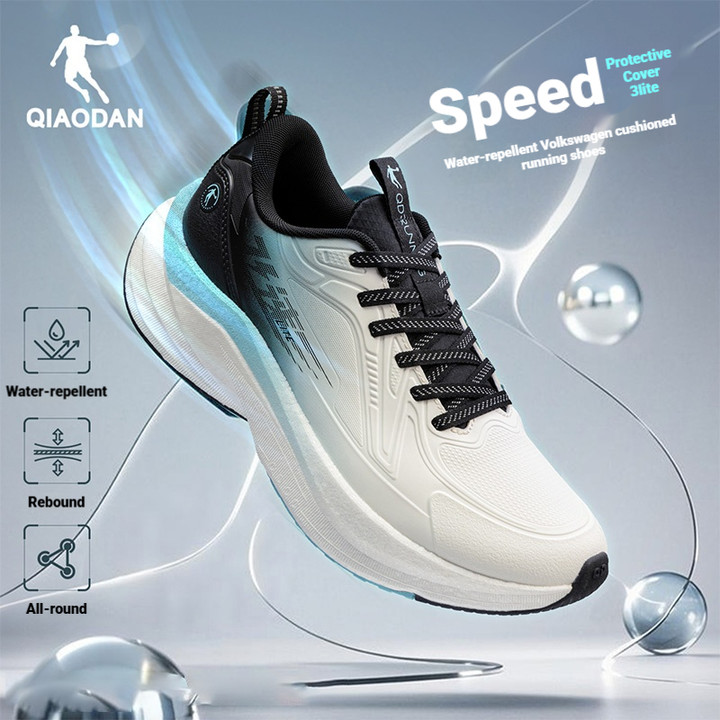 Qiaodan Speed 3.0 Lite รองเท้าวิ่งกันน้ําสำหรับเยาวชนและผู้ชาย — รองเท้ากีฬา แบรนด์ Qiaodan ของแท้ 100% เช็คราคาจาก Shopee Lazada - รูปที่ 1