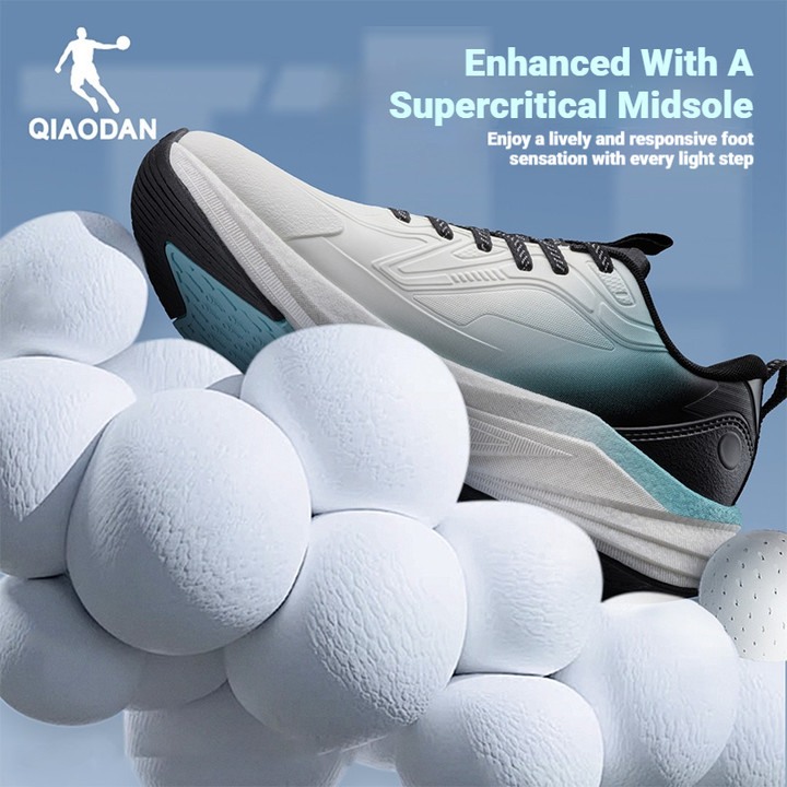 Qiaodan Speed 3.0 Lite รองเท้าวิ่งกันน้ําสำหรับเยาวชนและผู้ชาย — รองเท้ากีฬา แบรนด์ Qiaodan ของแท้ 100% เช็คราคาจาก Shopee Lazada thumbnail 3