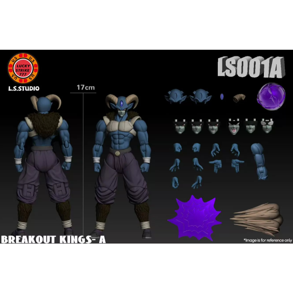 LS Studio Good Luck Model Breakout King Action Figure | Shopee Thailand