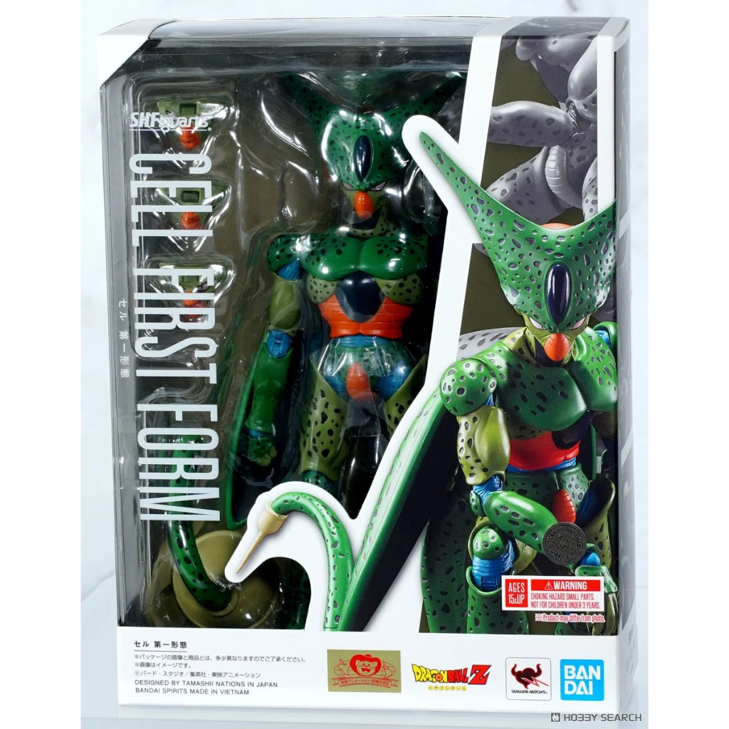 [คลังสินค้าพร้อม] ยี่ห้อใหม่ BANDAI ของแท้ SHF Dragon Ball Cell 1st ...