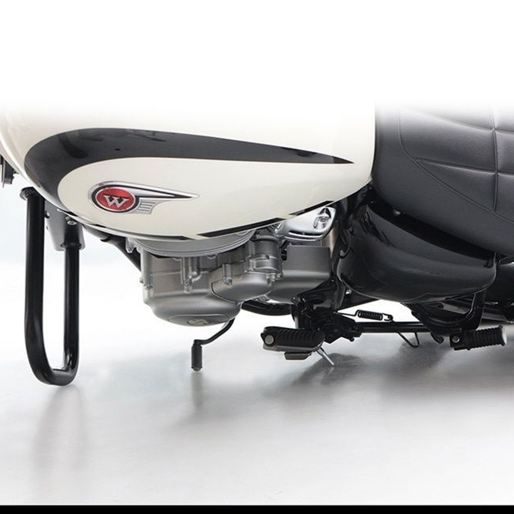 การ์ดเครื่องยนต์สําหรับจักรยาน ใช้ได้กับ Kawasaki W230 (24-) และ MEGURO ...