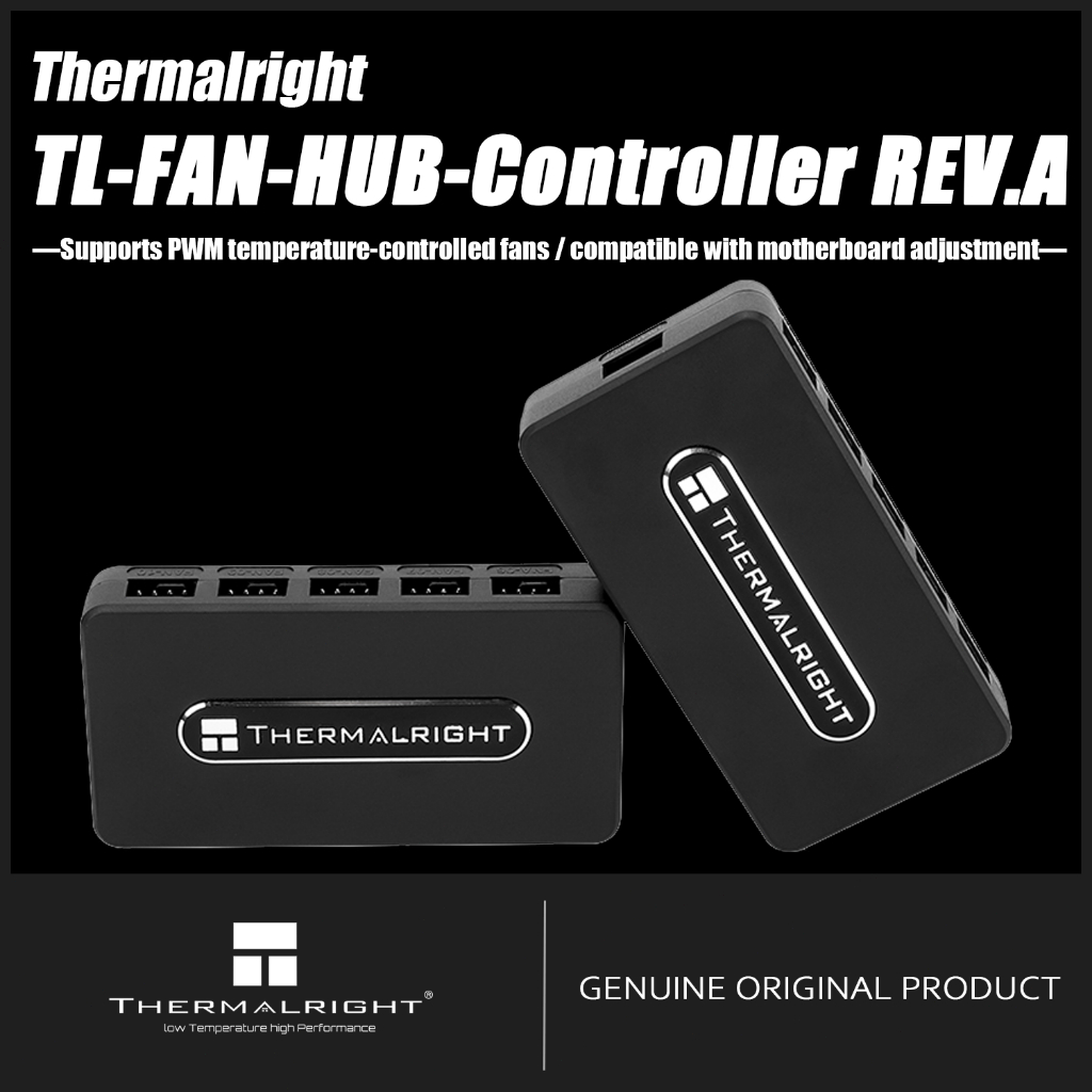 Thermalright FAN-HUB-Controller REV.A Fan Hub & 5V 3-Pin ARGB Lighting ...