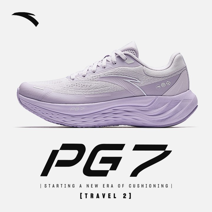 ANTA Travel PG 7  2E Widefoot รองเท้าเดินวิ่งผู้หญิง รับแรงกลับ สำหรับวิ่งเล่น เส้นเทปท์ 122515546R — รองเท้ากีฬา แบรนด์ Anta ของแท้ 100% เช็คราคาจาก Shopee Lazada - รูปที่ 1