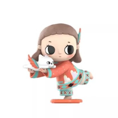 POP MART (พิเศษ)The Golden Gallop Series Blind Box ของเล่น Hirono