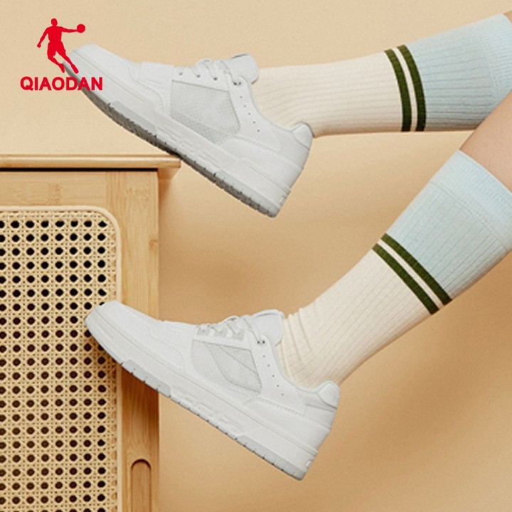 Qiaodan ใหม่ Breathable ตาข่ายผู้หญิงs Casual รองเท้าสเก็ตน้ําหนักเบาอเนกประสงค์รองเท้าผ้าใบนักเรียน QXL052252520ร — รองเท้ากีฬา แบรนด์ Qiaodan ของแท้ 100% เช็คราคาจาก Shopee Lazada thumbnail 6