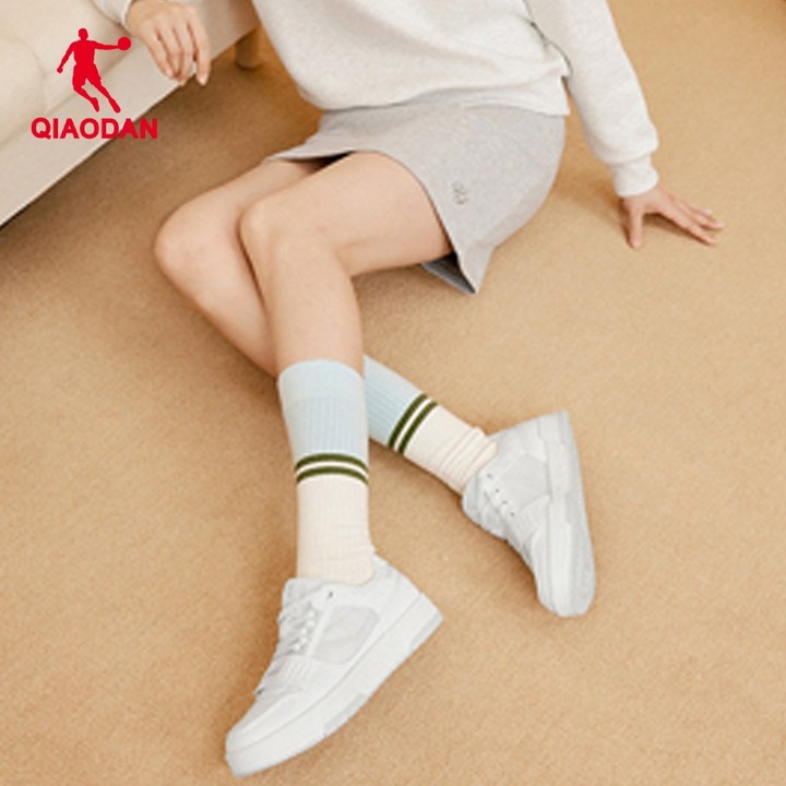 Qiaodan ใหม่ Breathable ตาข่ายผู้หญิงs Casual รองเท้าสเก็ตน้ําหนักเบาอเนกประสงค์รองเท้าผ้าใบนักเรียน QXL052252520ร — รองเท้ากีฬา แบรนด์ Qiaodan ของแท้ 100% เช็คราคาจาก Shopee Lazada thumbnail 7