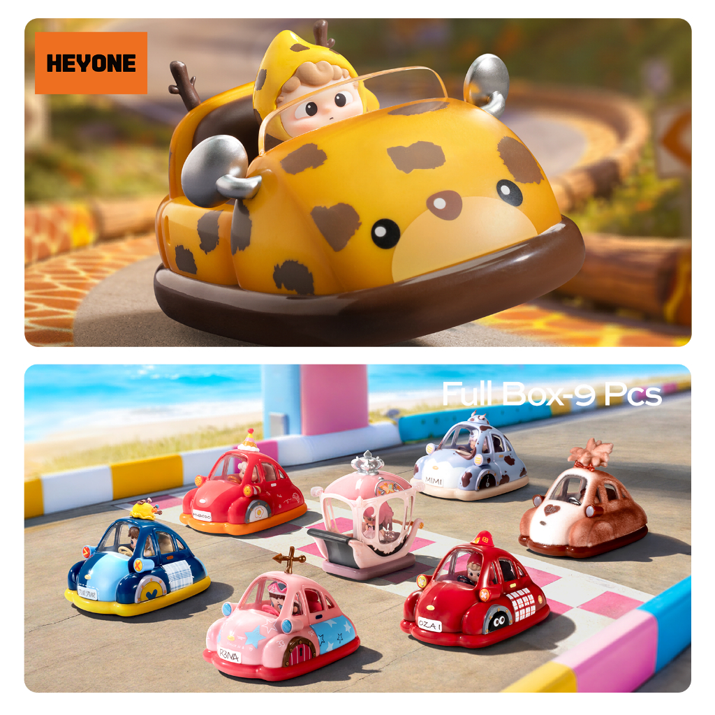 Heyone Star-Bumper Cars·Max Cuteness Mode Series แอ็กชันฟิกเกอร์ กล่อง ...