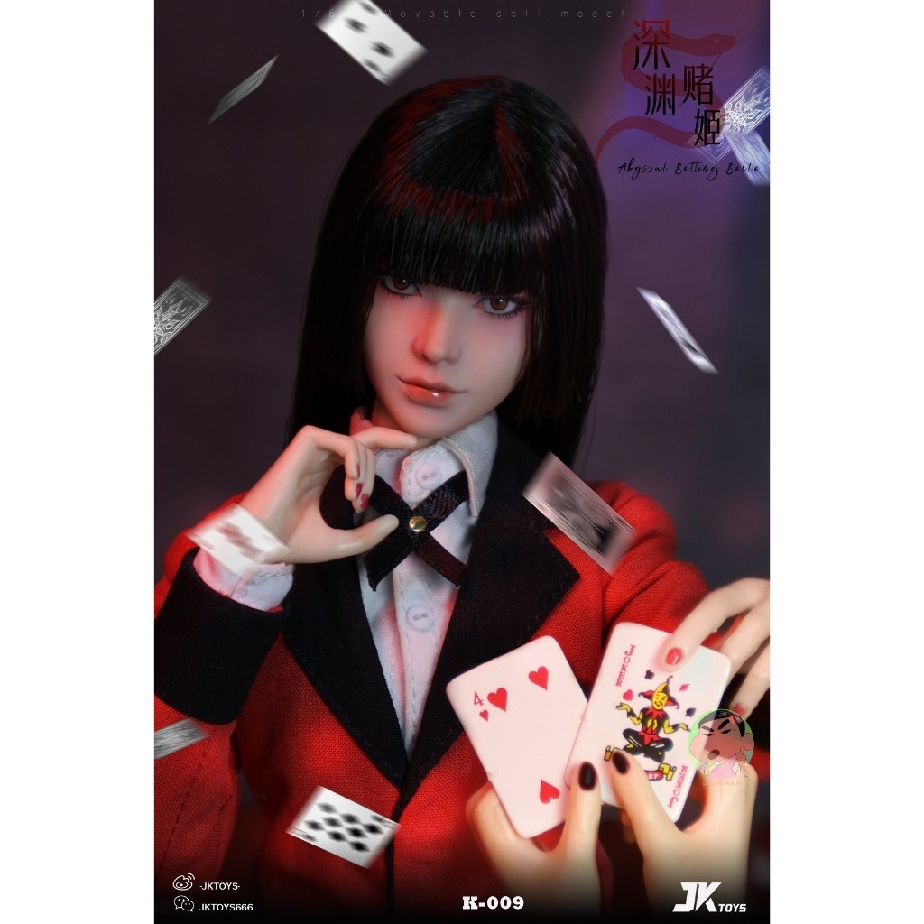 JK Toys 1/6 K-009 Abyssal Betting Belle Yumeko Cosplay Version