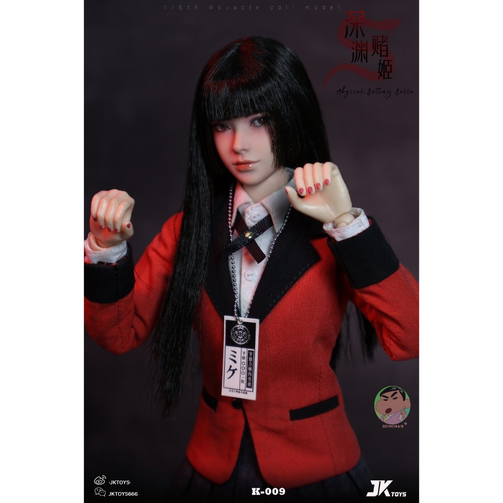 JK Toys 1/6 K-009 Abyssal Betting Belle Yumeko Cosplay Version