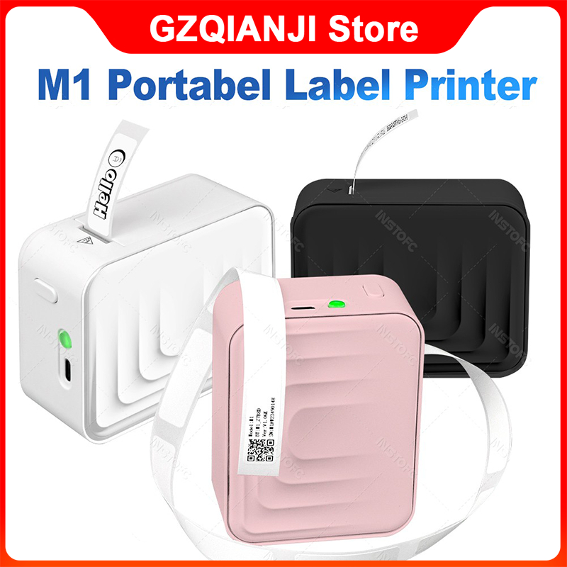 Marklife M1 Label Maker เครื่องพิมพ์ฉลากความร้อนแบบพกพาบลูทูธไร้สายหรือ ...
