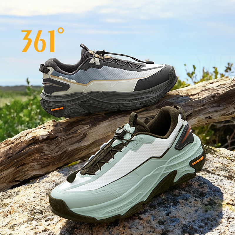 361 Degrees Men‘s Hiking Sneakers รองเท้าผ้าใบสำหรับเดินป่าสำหรับผู้ชาย 672616763
