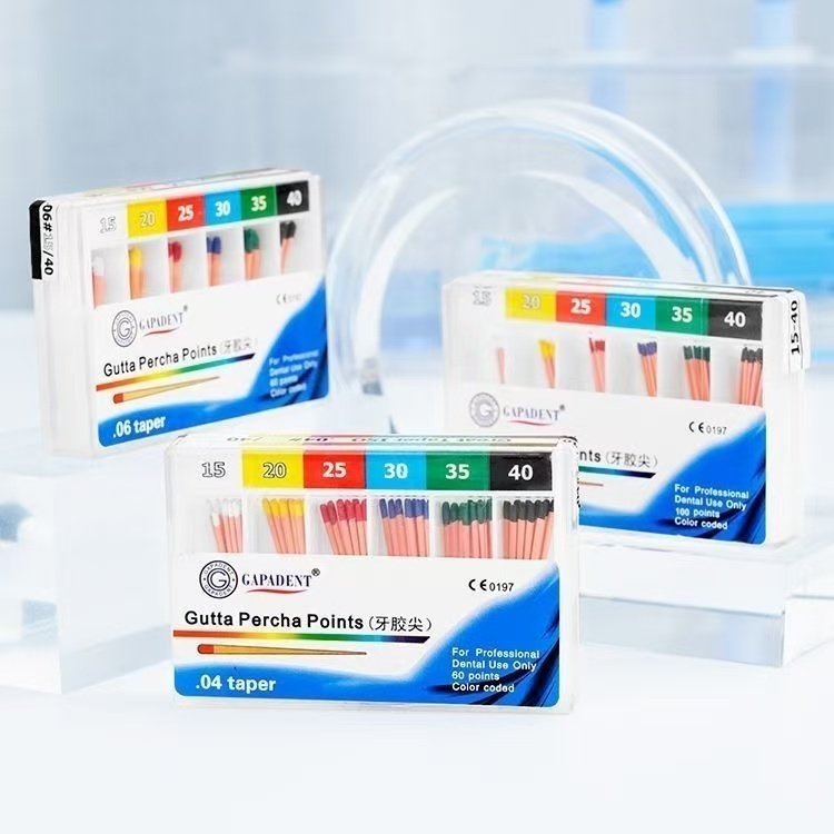 04 06 Taper Dental Gutta Percha Points Endo Greater 60 