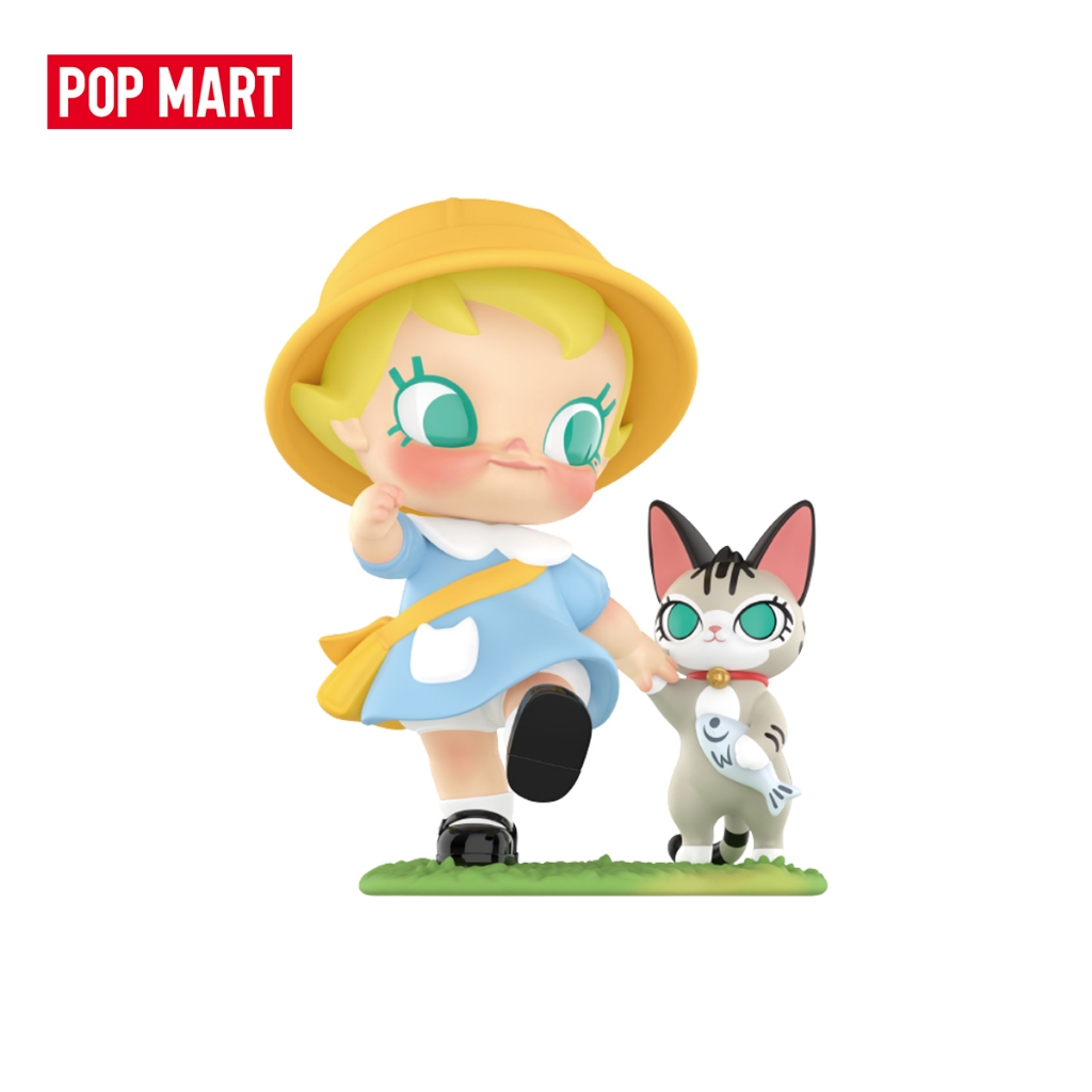 POP MART Baby Molly & Baby Tabby Series Figures Blind Box Action