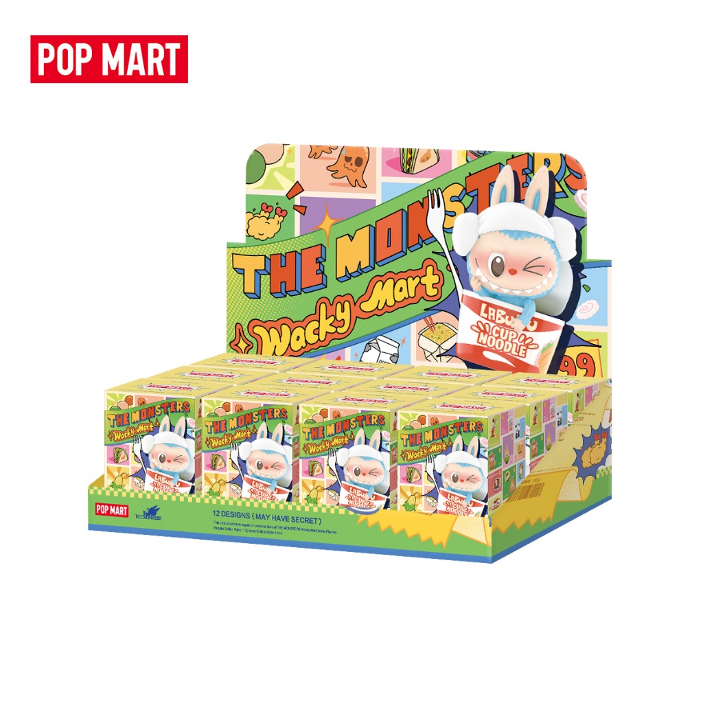 POP MART THE MONSTERS Wacky Mart Series Figures(Whole Set