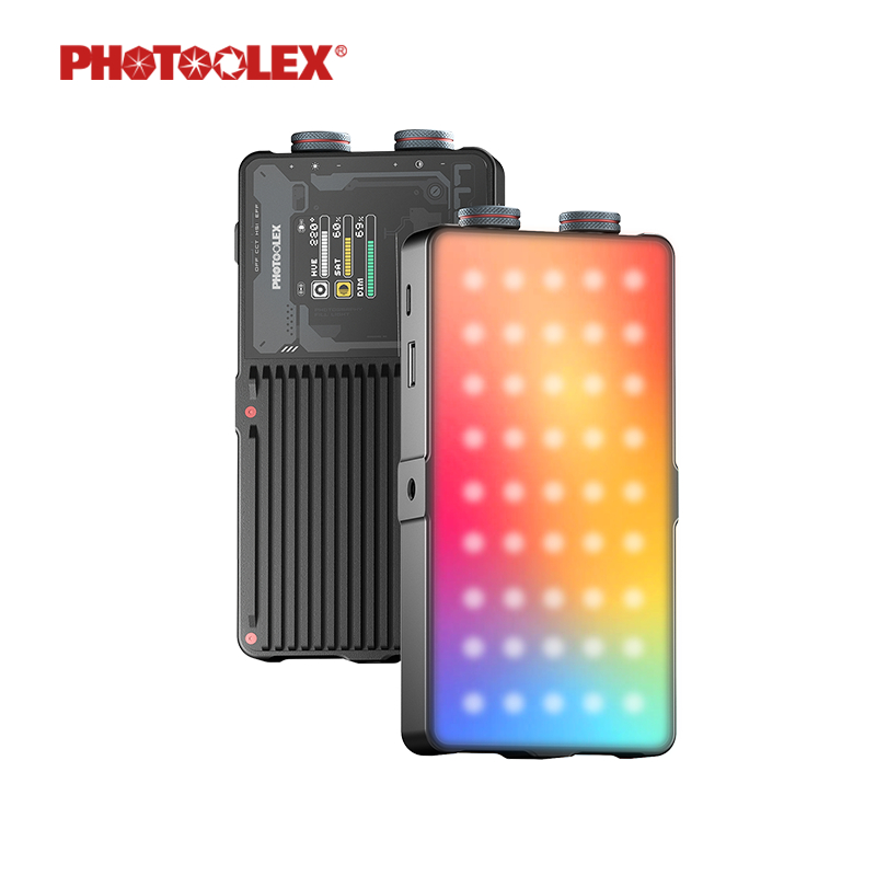PHOTOOLEX X2077 Professional การถ่ายภาพแผง 36000 RGB สี 2500-9900K CRI ...