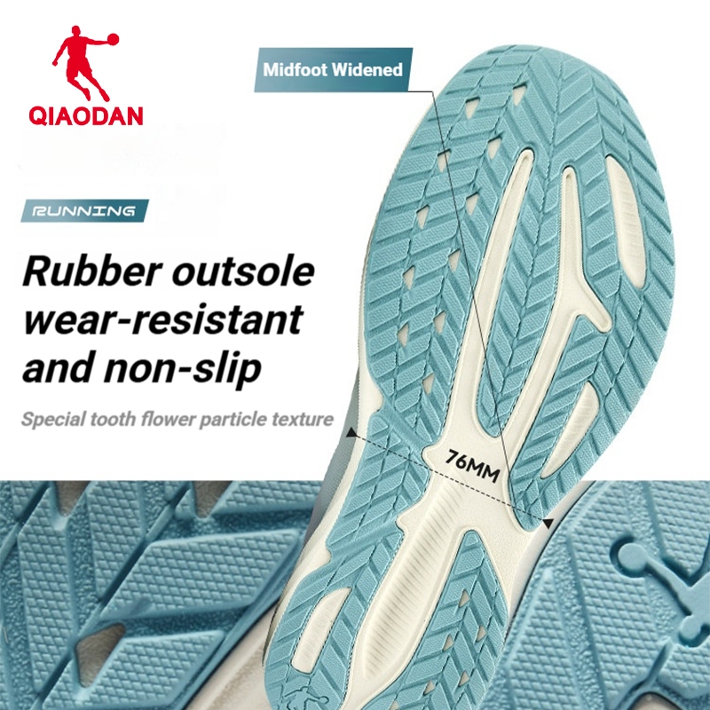 Qiaodan DS2 รองเท้าวิ่งเบาะ Rebound ลื่นทนต่อการสึกหรอ Breathable QXB022253211ร — รองเท้ากีฬา แบรนด์ Qiaodan ของแท้ 100% เช็คราคาจาก Shopee Lazada thumbnail 3