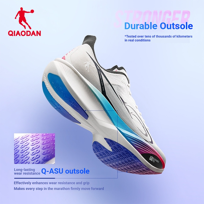 Qiaodan Feiying PB3 Pro รองเท้าวิ่งผู้ชาย Professional แผ่นคาร์บอน Breathable Bouncy QDB023251299ทีที — รองเท้ากีฬา แบรนด์ Qiaodan ของแท้ 100% เช็คราคาจาก Shopee Lazada thumbnail 3