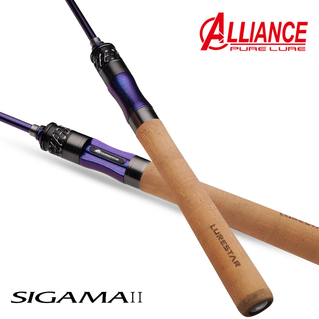 SIGAMA2 Perch Rod Ultralight Carbon Rods MF Action Spinning Casting ...