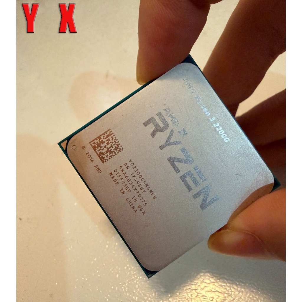 Ryzen 3 2200G AM4 CPU โปรเซสเซอร์ R3 2200G Quad Core 4 ด้ายอัพเกรดเกม ...
