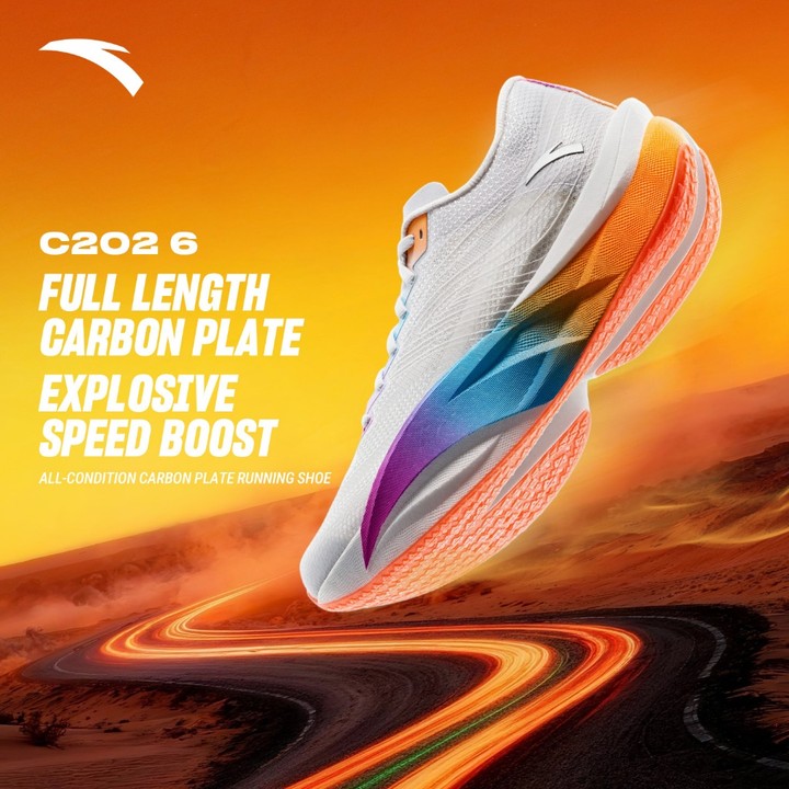 ANTA C202 6 Men Carbon Plate Sports Running Shoes 112615570ร — รองเท้ากีฬา แบรนด์ Anta ของแท้ 100% เช็คราคาจาก Shopee Lazada thumbnail 2