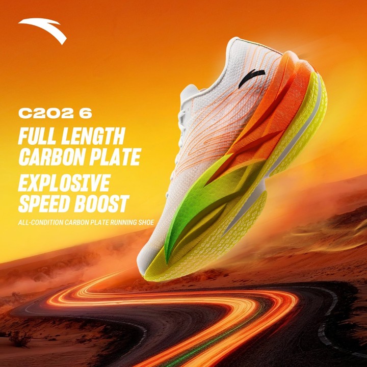 ANTA C202 6 Men Carbon Plate Sports Running Shoes 112615570ร — รองเท้ากีฬา แบรนด์ Anta ของแท้ 100% เช็คราคาจาก Shopee Lazada thumbnail 3