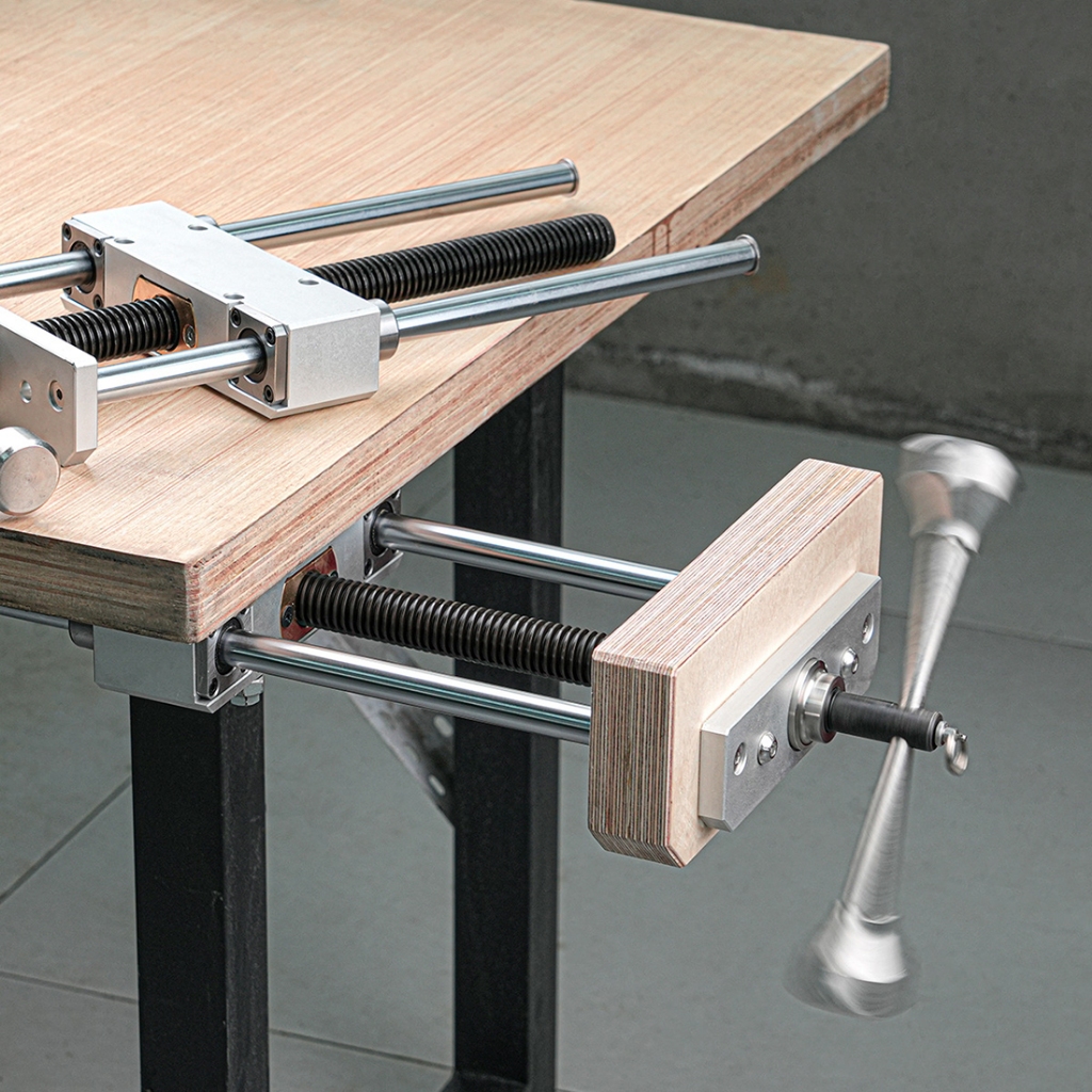 Workbench ด้านหน้า Inertia Vise Precision Heavy duty งานไม้ Vise ...