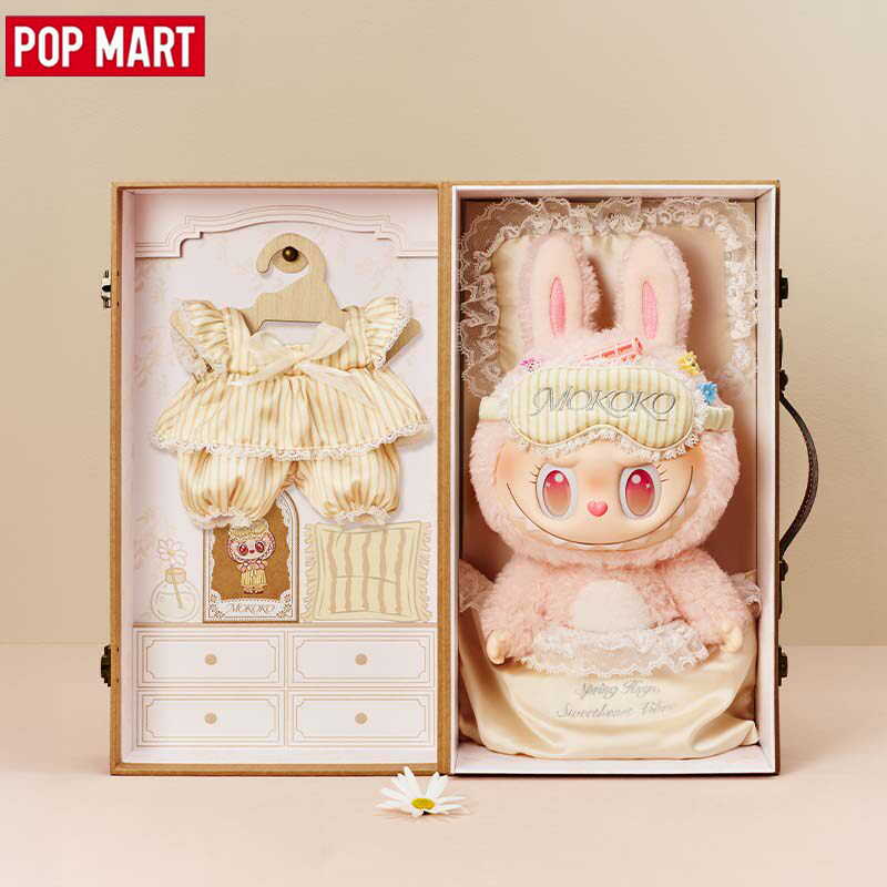 PopMart KOKO Wake Up spring Mokoko Series Mokoko Vinyl Plush Doll Gift ...
