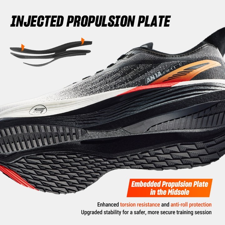 ANTA Men ROCKET 7 PRO รองเท้าวิ่งกันกระแทก Rebound Shock Absorption รองเท้ากีฬา 112545580 — รองเท้ากีฬา แบรนด์ Anta ของแท้ 100% เช็คราคาจาก Shopee Lazada thumbnail 3