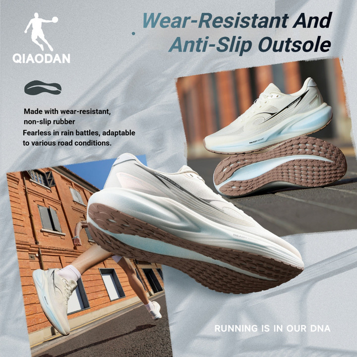 Qiaodan Balanced 1.0 รองเท้าวิ่ง ตาข่ายระบายอากาศ น้ำหนักเบาทรง> QXB023262201 — รองเท้ากีฬา แบรนด์ Qiaodan ของแท้ 100% เช็คราคาจาก Shopee Lazada thumbnail 5