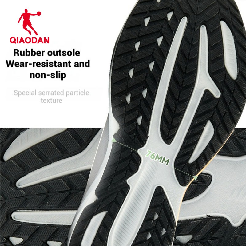 Qiaodan DS2 รองเท้าวิ่งเบาะพื้นหนาสบาย Rebound น้ําหนักเบา QXB023253217ร — รองเท้ากีฬา แบรนด์ Qiaodan ของแท้ 100% เช็คราคาจาก Shopee Lazada thumbnail 5