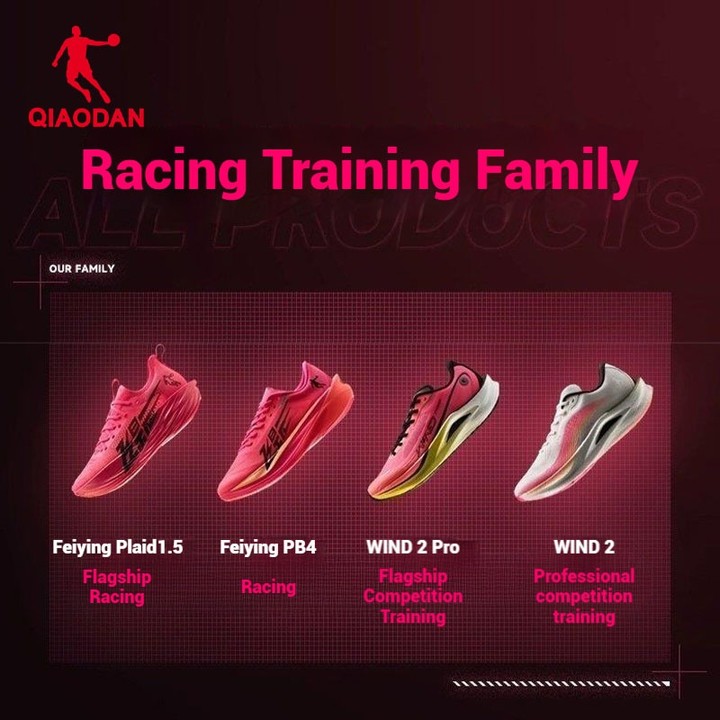 Qiaodan Feiying Plaid1.5+2.0 รองเท้าวิ่งผู้ชาย นุ่มเด้ง หน้าเท้ากว้าง คาร์บอน Breathable BM23240290 — รองเท้ากีฬา แบรนด์ Qiaodan ของแท้ 100% เช็คราคาจาก Shopee Lazada thumbnail 8