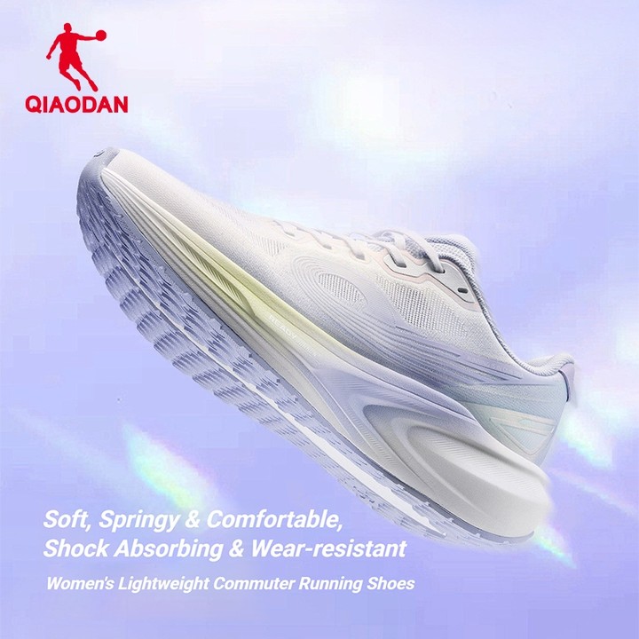 รองเท้าวิ่ง Qiaodan Balanced 1.0 สำหรับผู้หญิง ออกแบบมาเพื่อความนุ่มนวลและกันกระแทก มีตาข่ายระบายอากาศ — รองเท้ากีฬา แบรนด์ Qiaodan ของแท้ 100% เช็คราคาจาก Shopee Lazada thumbnail 2