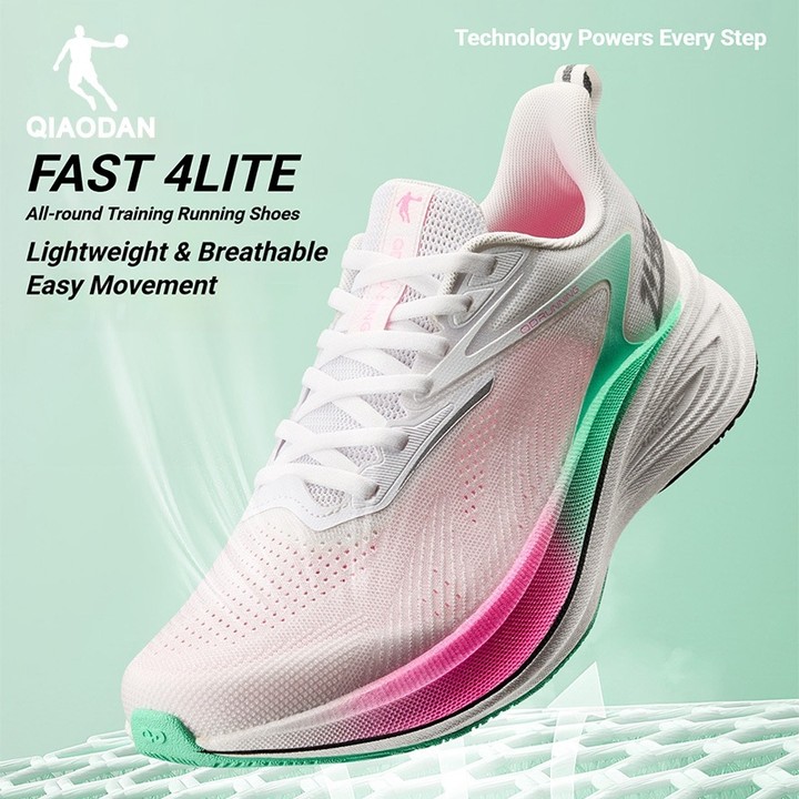 รองเท้าวิ่ง Qiaodan FAST 4Lite สำหรับผู้ชาย ดีไซน์ทันสมัย ระบายอากาศได้ดี QXB023262220 — รองเท้ากีฬา แบรนด์ Qiaodan ของแท้ 100% เช็คราคาจาก Shopee Lazada - รูปที่ 1