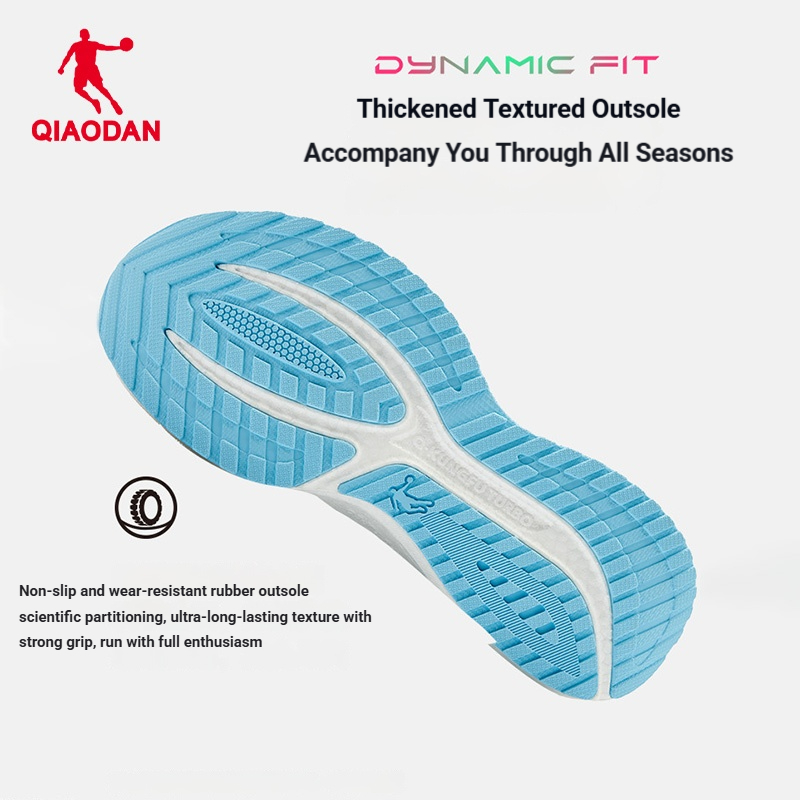 รองเท้าวิ่ง Qiaodan Fast 4Lite สำหรับผู้หญิง ออกแบบมาให้สวมใส่ง่าย กันลื่นและทนทาน QXB022262220 — รองเท้ากีฬา แบรนด์ Qiaodan ของแท้ 100% เช็คราคาจาก Shopee Lazada thumbnail 9