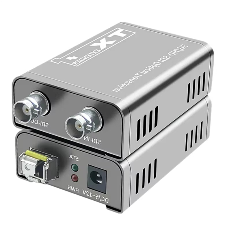 3G SDI Fiber Extender กว่าสาย LC Fiber Optical ถึง 20Km 1080P HD SDI ...