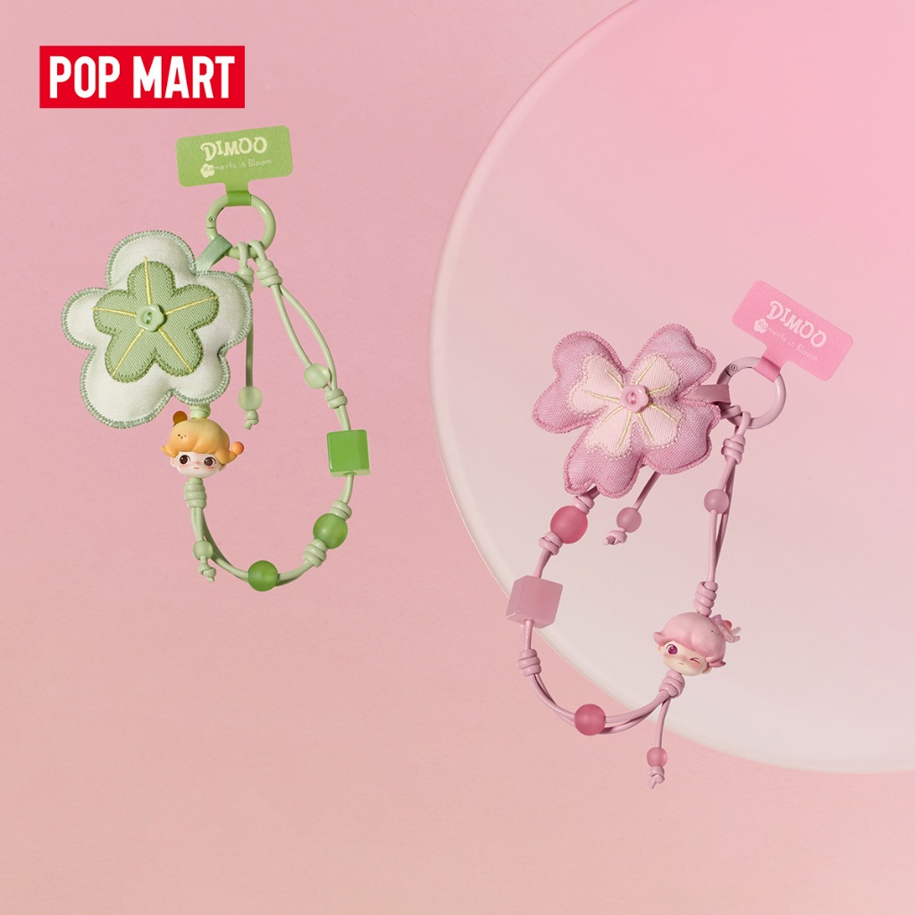 POP MART DIMOO Moments in Bloom Series-Decorative Charm Blind Box（whole ...