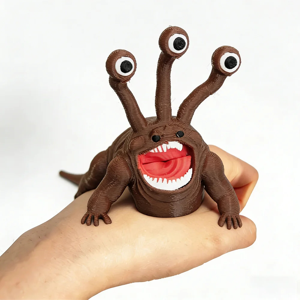 2026 Creative 3D พิมพ์ Bloop Sea Monster Action Figure Leviathan Sea ...