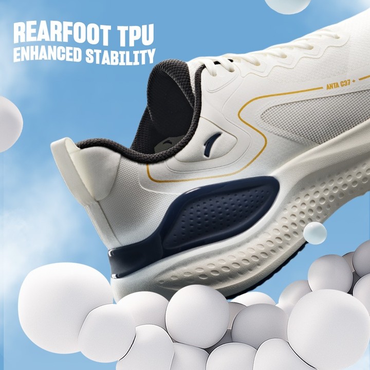ANTA C37 รองเท้าวิ่งผู้ชาย Cushioning Rebound Shock Absorption รองเท้ากีฬา 912535537 — รองเท้ากีฬา แบรนด์ Anta ของแท้ 100% เช็คราคาจาก Shopee Lazada thumbnail 5