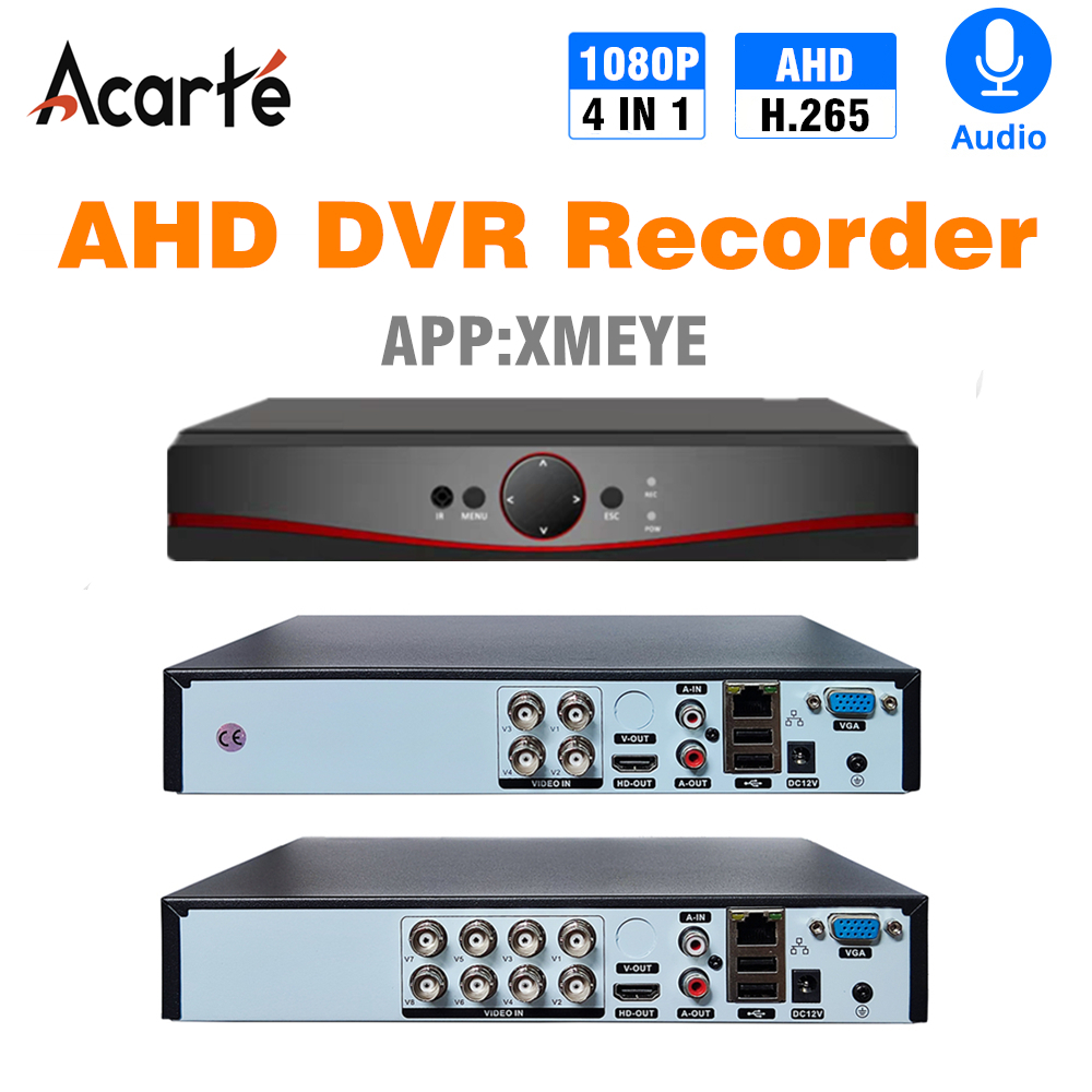 XMeye 4CH/8CH/16CH CCTV DVR Recorder TVI/CVI/CVBS/AHD DVR Secutity การ ...
