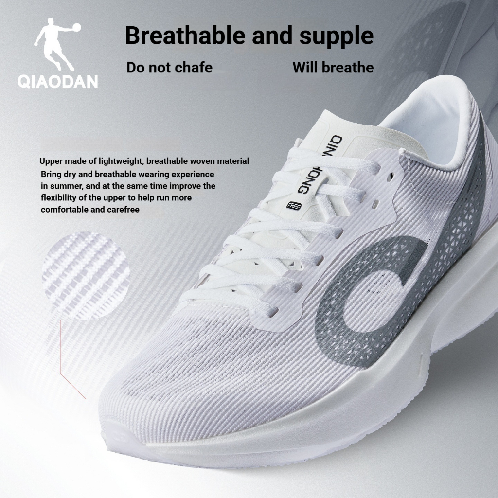 Qiaodan WIND SL รองเท้าวิ่งผู้หญิงกว้าง FitShock Absorption Breathable ArchSupport QDB022262269 — รองเท้ากีฬา แบรนด์ Qiaodan ของแท้ 100% เช็คราคาจาก Shopee Lazada thumbnail 6