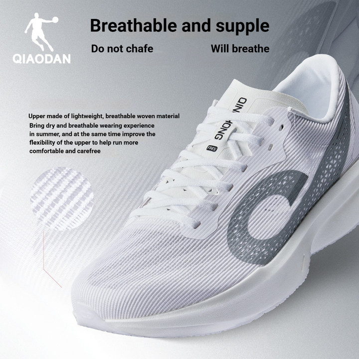 Qiaodan WIND SL รองเท้าวิ่งผู้หญิงกว้าง FitShock Absorption Breathable ArchSupport QDB022262269 — รองเท้ากีฬา แบรนด์ Qiaodan ของแท้ 100% เช็คราคาจาก Shopee Lazada thumbnail 6