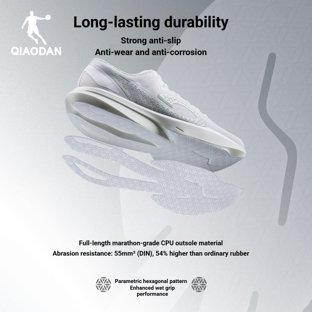 Qiaodan WIND SL รองเท้าวิ่งกว้าง Fit Shock Absorption Breathable Arch Support QDB023262269 — รองเท้ากีฬา แบรนด์ Qiaodan ของแท้ 100% เช็คราคาจาก Shopee Lazada thumbnail 7