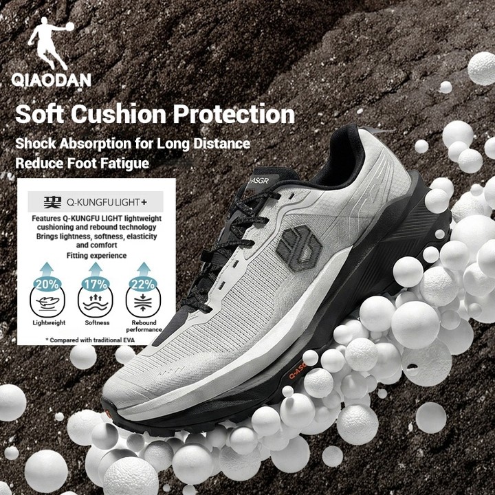 Qiaodan Mountain God 3.0 Trail Running Shoes กันลื่น เกาะดี ลุยทุกพื้นผิว Outdoor HikingQDF193262977 — รองเท้ากีฬา แบรนด์ Qiaodan ของแท้ 100% เช็คราคาจาก Shopee Lazada thumbnail 5