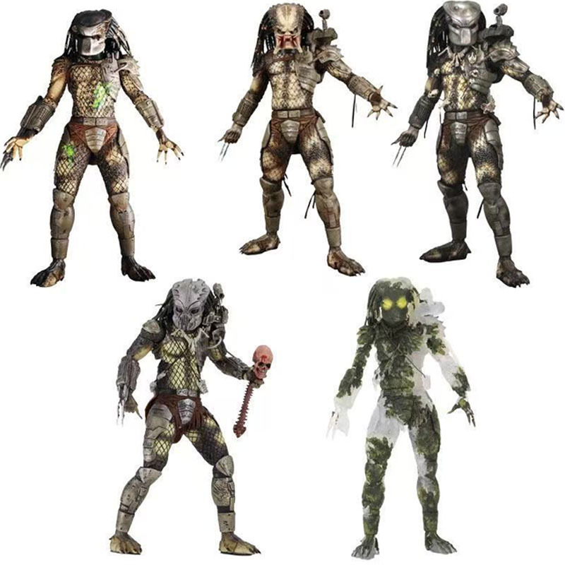 6 สไตล์อะนิเมะ Ko Neca Predator Jungle สกัด Dutch Action Figure ของเล่น ...