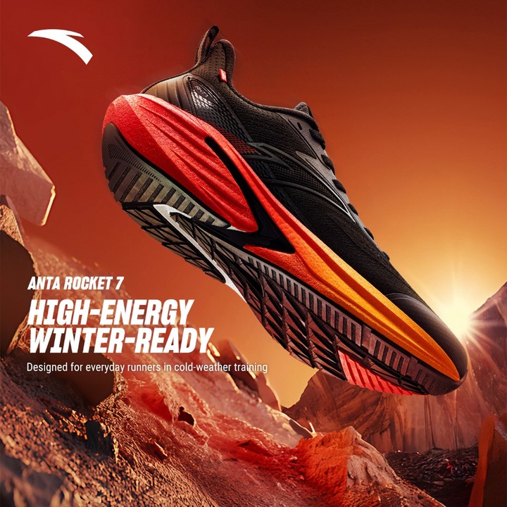 ANTA Men Rocket 7 รองเท้าวิ่งกันกระแทก Rebound Shock Absorption รองเท้ากีฬา 112545581 — รองเท้ากีฬา แบรนด์ Anta ของแท้ 100% เช็คราคาจาก Shopee Lazada - รูปที่ 1