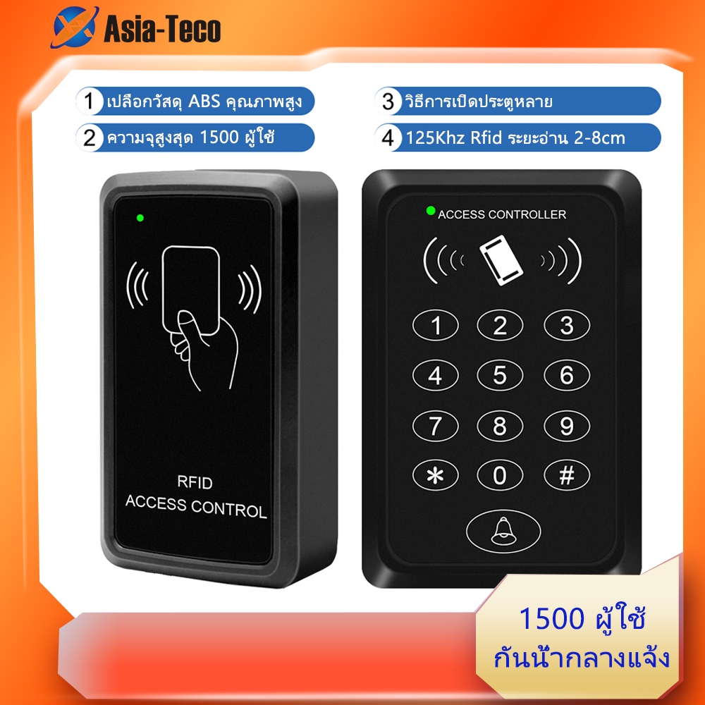 มัลติฟังก์ชั่น 125kHz RFID Keypad Access Lock – รองรับเอาต์พุต EM Card ...