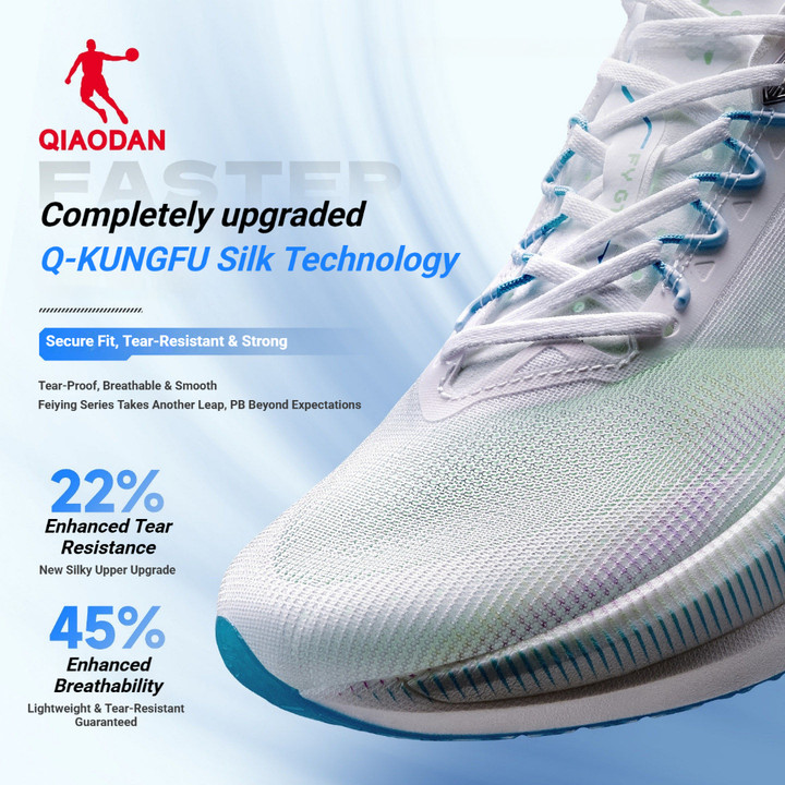 Qiaodan Feiying GT รองเท้าวิ่งผู้ชาย Marathon Racing Training กีฬาสบาย QDB023262260 — รองเท้ากีฬา แบรนด์ Qiaodan ของแท้ 100% เช็คราคาจาก Shopee Lazada thumbnail 3